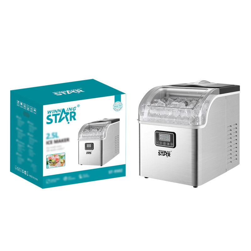 Winningstar Cross-Border Household Portable Smart Low-Power Bullet Ice Fully Automatic Small Ice Maker Winningstar Cross-Border Household Portable Smart Low-Power Bullet Ice Fully Automatic Small Ice Maker