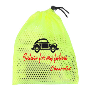 Cross-border Source Reflective Clothing Reflective Products Mesh Bag Drawstring Storage Bag Packaging Bag Storage Bag Printable
