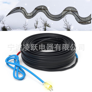 TDSF1 roof heating cable, self-adjusting, ETL certified, ideal for protection against roofs and drains
