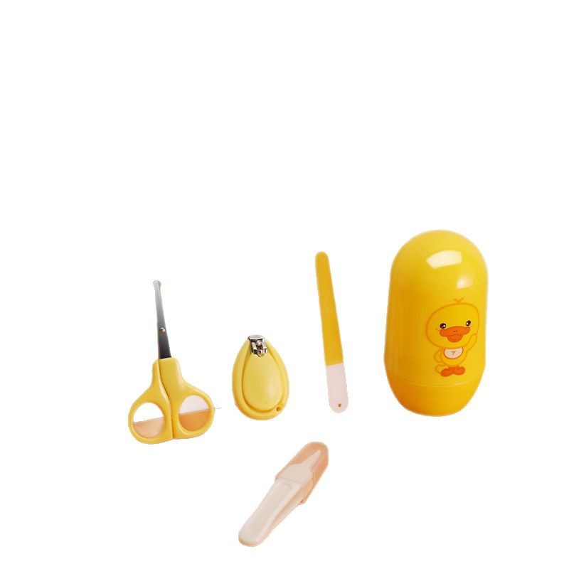 Animal dibujos animados bebé uñas Clippers traje bebé cuidado de uñas 4 piezas barril uñas Clippers