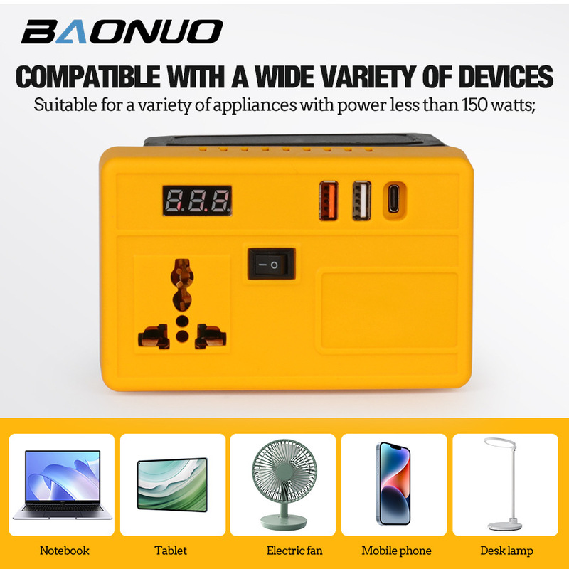 リチウム電池インバーターインバーター 5V 電源銀行 21v クロスボーダー 220v 多機能家庭用スマート変圧器|undefined