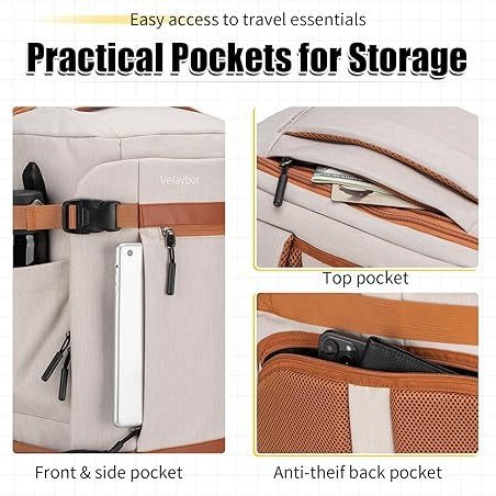 Waterproof Business Backpack For Men And Women Large Capacity_voghion.com