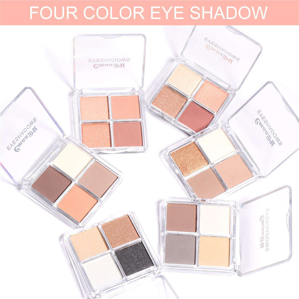 Check it out! Link Disclaimer - Exclusive for foreign trade :CmaaDU 4-color Eyeshadow matte Pearlescent Eyeshadow palette Application Scenario