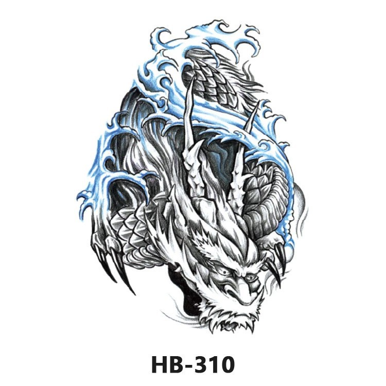 Nuevo color impermeable tatuaje calcomanía brazo medio brazo completo tatuaje pegatina fábrica directa al por mayor entrega tatuaje