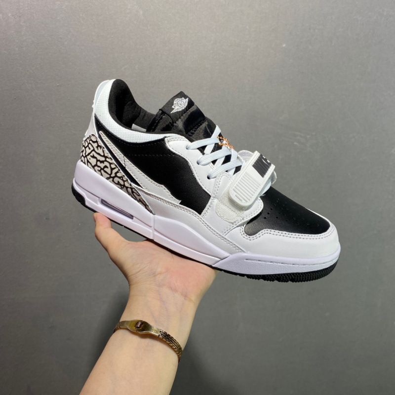Putian Shoes Aj312 Basketball Shoes Men's Low-Top Sneakers Women's Casual Sports Shoes Practical Wear-Resistant Trendy Sneakers Thick-Soled