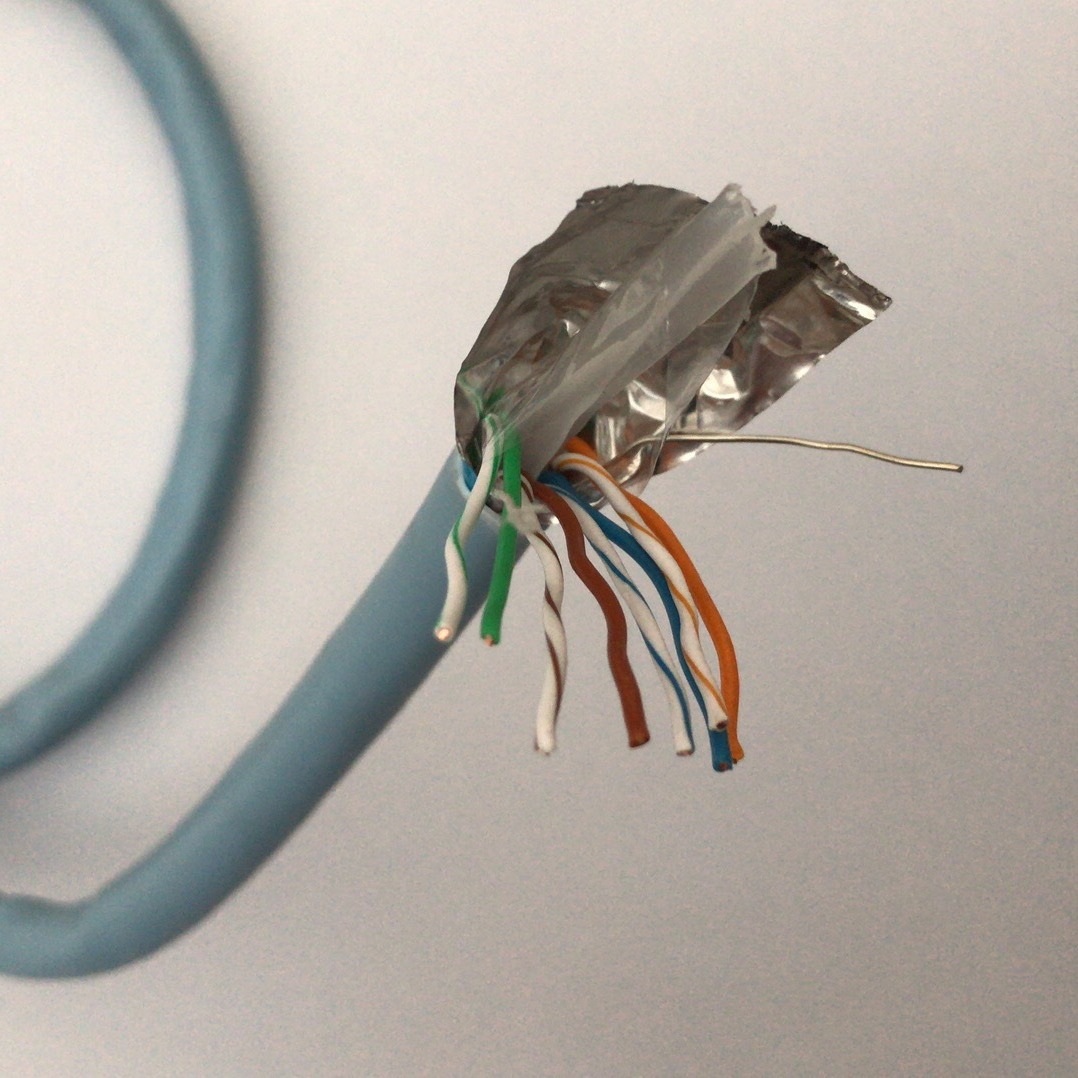 宝胜现货 国标 无氧铜 4对双绞8芯 网络工程 六类屏蔽网线