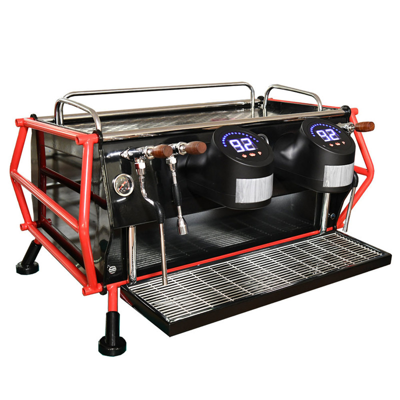 Italian Double-headed Coffee Machine Semi-automatic Espresso Machine Italian Imported Professional Commercial Coffee Machine Office Italian Double-headed Coffee Machine Semi-automatic Espresso Machine Italian Imported Professional Commercial Coffee Machine Office