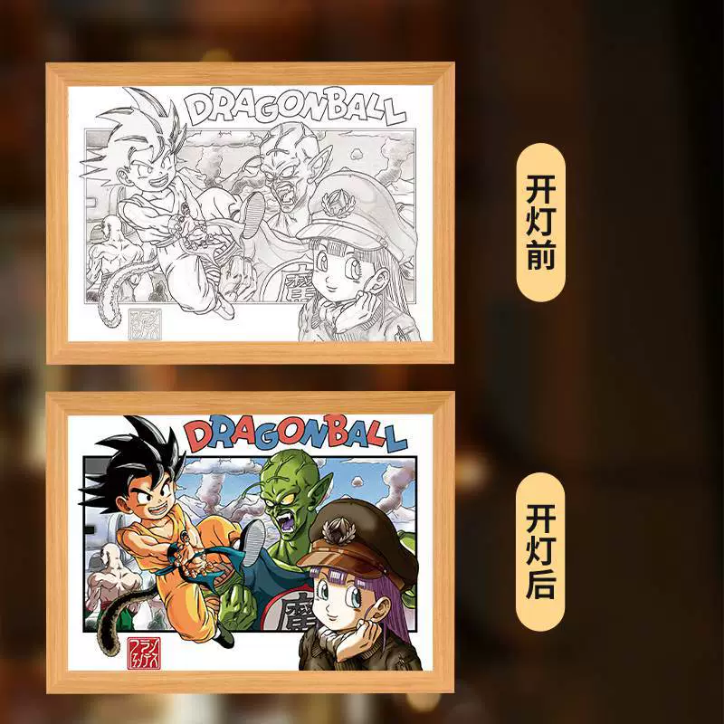 Dragon Ball, lightweight creative lights for bedroom