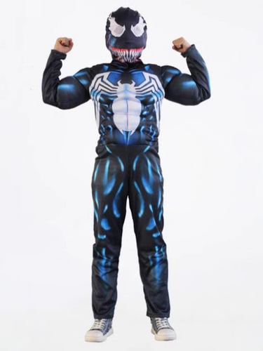Halloween costume children team leader bat spider man Optimus Prime muscle Thor green giant performance clothes