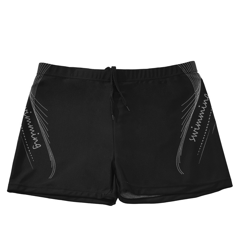 Trajes de baño para hombre de talla grande, pantalones de 5 puntos holgados de secado rápido y anti-embarrucimiento, bañadores profesionales, pantalones cortos de natación al por mayor