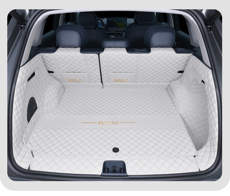 Suitable for Geely Galaxy E5 Trunk Mat, Fully Enclosed Geely Ex5 Special Car Interior Accessories Trunk Mat