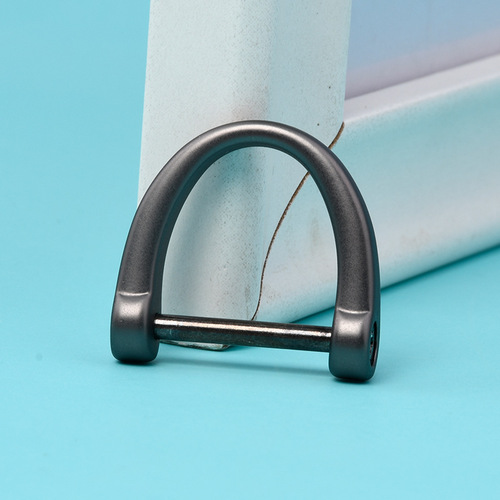 Metal Horseshoe Key Ring for Car Keys - Simple Design, Detachable Arc D-Type Key Holder Accessory Wholesale