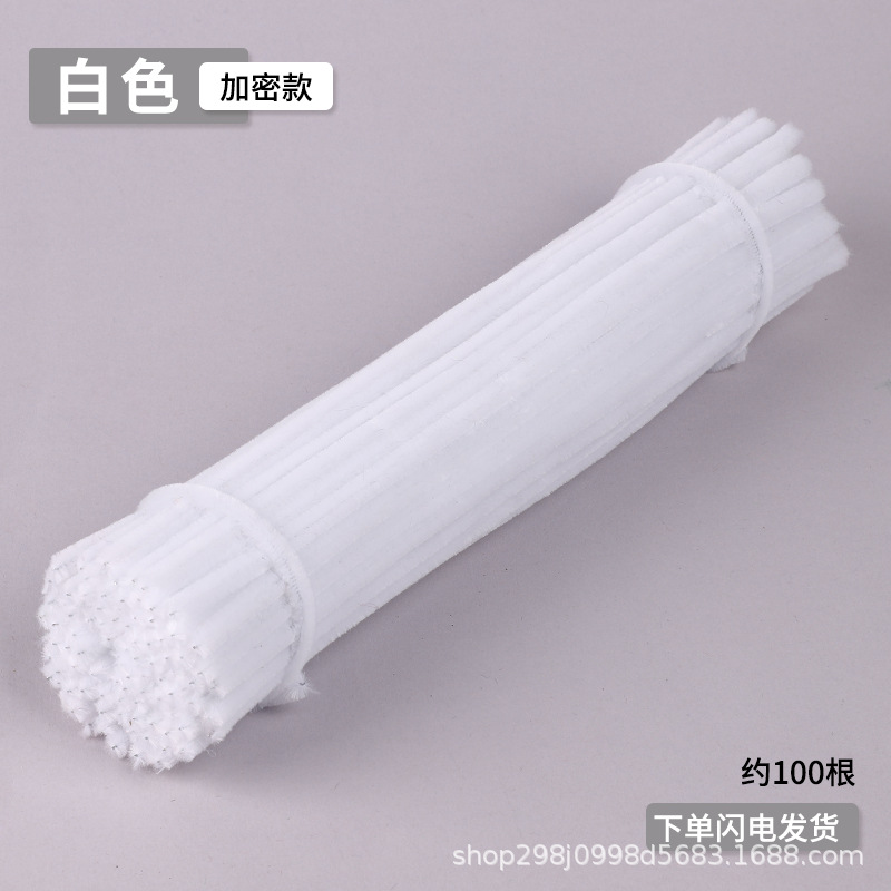 Fábrica de cabello recto inteligente varilla de torsión 7.5mm cifrado mezcla creativa DIY al por mayor mano de jardín de infantes