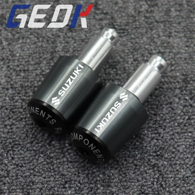 Motorcycle Handle Cover | for Suzuki Gsx250R Gw250Sf - standard-titanium-color-handle-plug