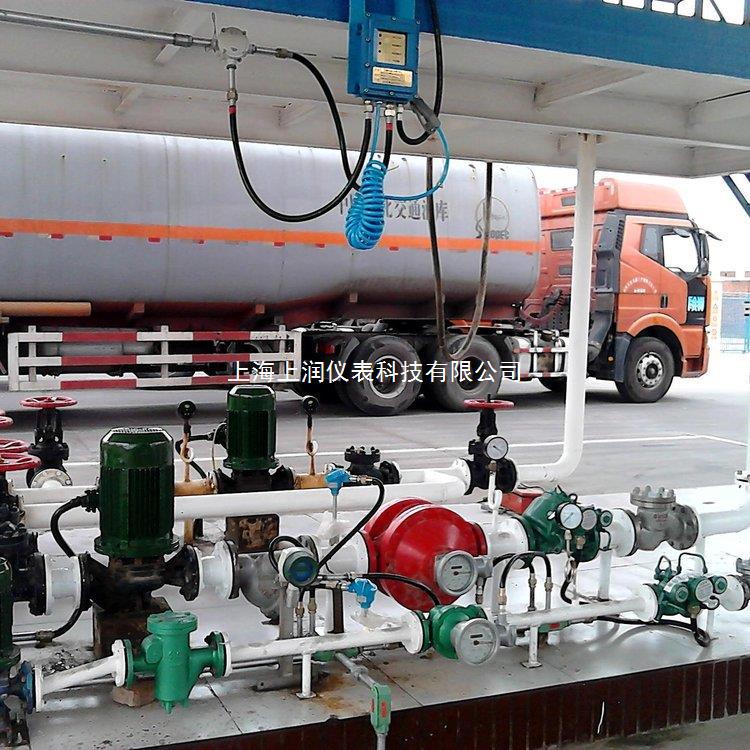 椭圆齿轮流量计机械式容积式油表 上润LC 带指针回零上海上润仪表