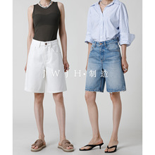【贴牌加工】牛仔短裤女 | 大牌风高端女装牛仔 | 轻奢时髦款式