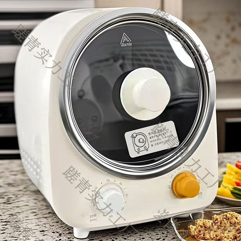 内部流筒易清洗出口单多功能旋转滚桶无烟烤箱电烤炉家用烤串定