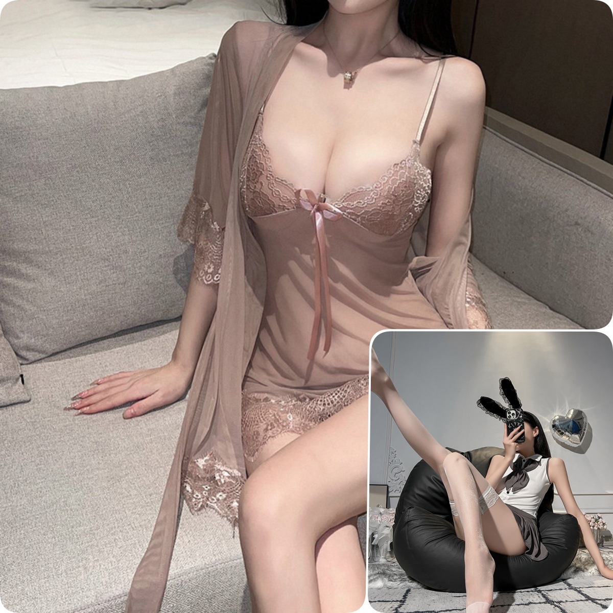 된장가루 + 무릎길이 흰비단