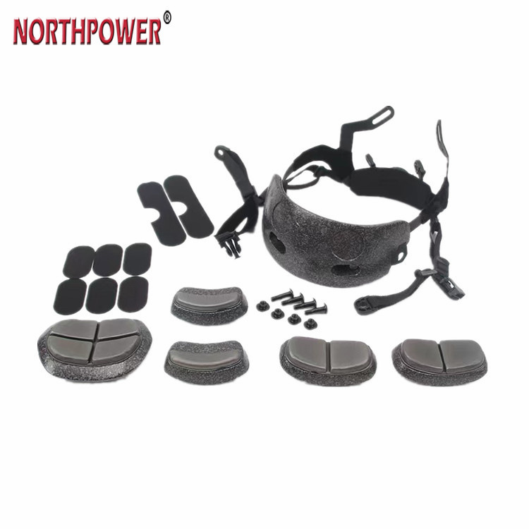 Tactical Helmet Suspension Strap 4-Point Lining Suspension System Helmet Lanyard American Mich Fast Modification Accessories