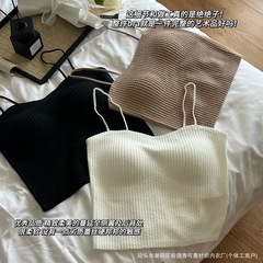 新型07228爆金固定一体杯美背下着女性無痕防走光中のロングタイプの胸ストラップ潮