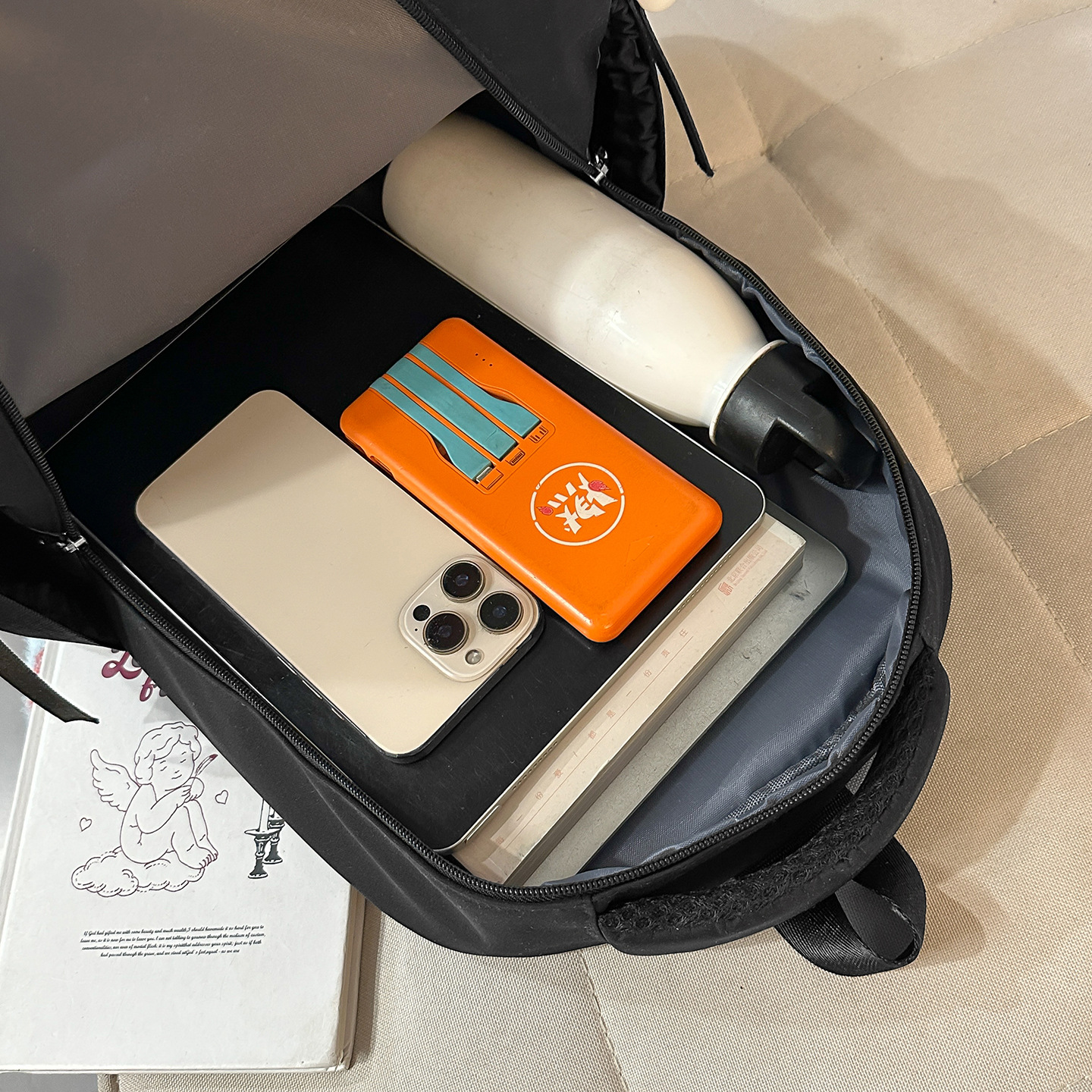 Mochila de gran capacidad nueva hermosa de alto valor facial para estudiantes de secundaria mochila de fábrica al por mayor