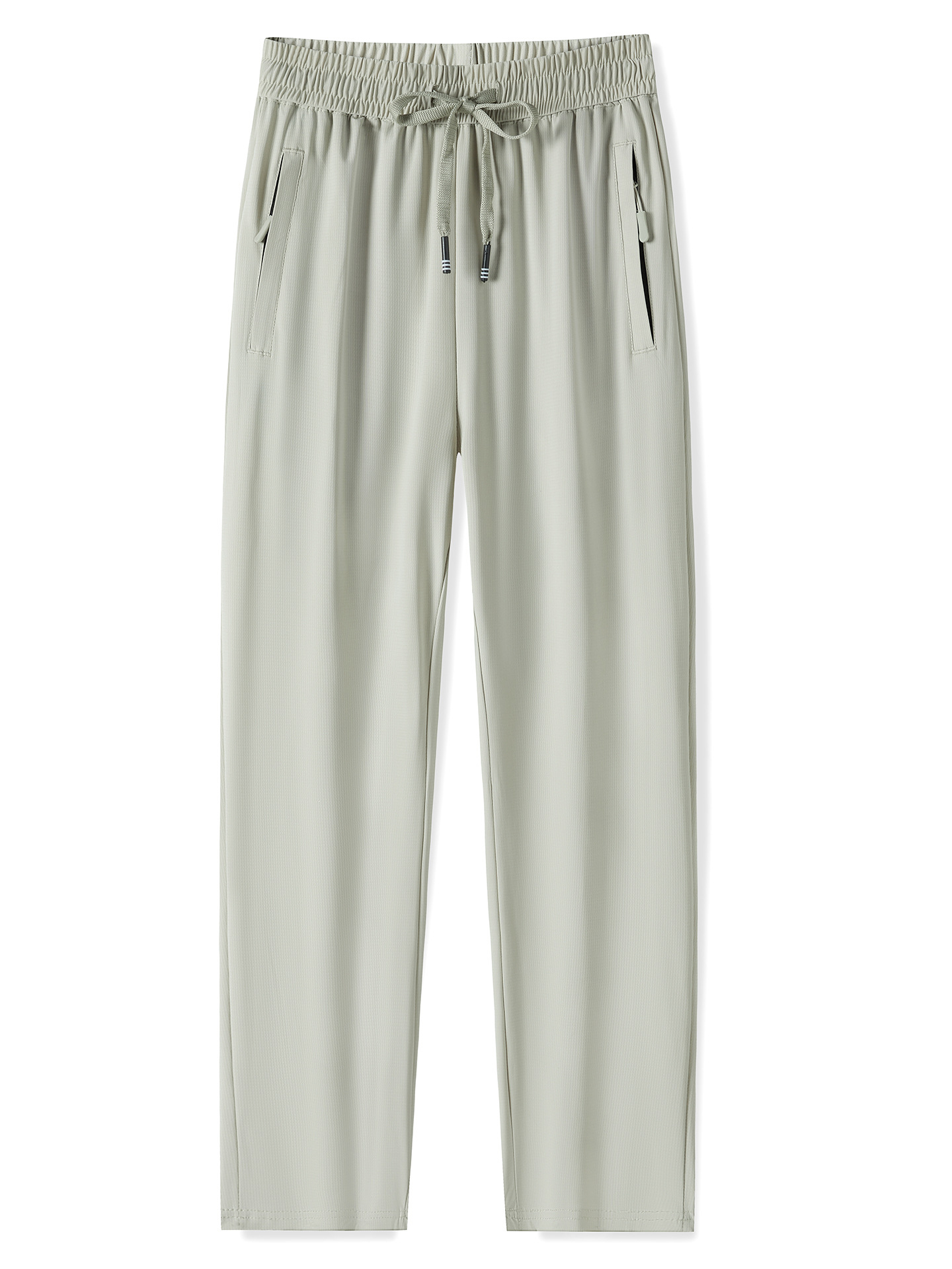 Ice Silk Quick-Dry Pants Couple Summer Thin Stretchy Fitness Pants Running Jogger Sports Pants Long Pants Flat Quick-Dry Pants