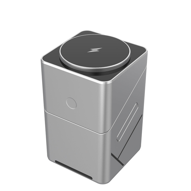 XW10 ルービックキューブ型ワイヤレス充電器 強力磁力 15W急速充電 3in1 新型デスクトップワイヤレス充電器 跨境|undefined