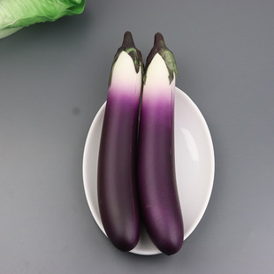 PU simulation eggplant cucumber corn cucumber model fruit and vegetable shooting props cabinet decoration food Toys