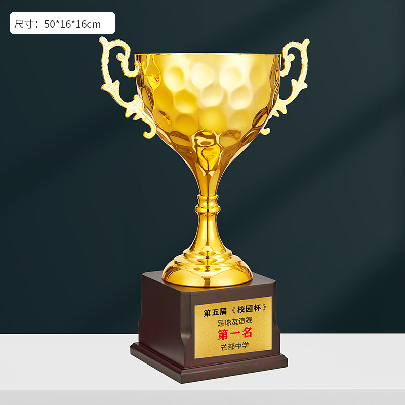 Oro plata cobre metal gran trofeo baloncesto competencia deportes reunión escuela creativa gran partido de Fútbol personalizado medalla grande