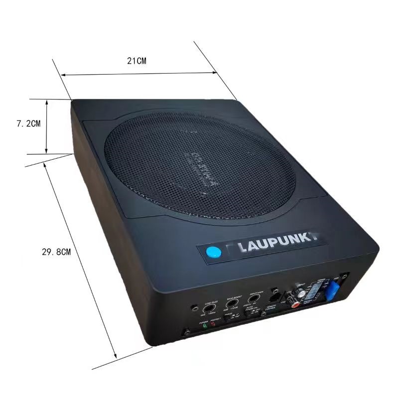 German Blue ~ Bao car seat gun GTr8100A ultra-thin car seat high-power active 8-inch subwoofer