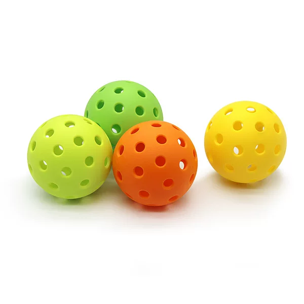 Indoor Ball with 26 Holes, Pickleball Ball 73~74mm, Pickleball Hole Diameter: 10mm, Pickleball Available in Multiple Colors