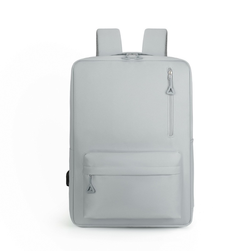 Waterproof Leather Commuter Backpack For Men Large Laptop Bag_voghion.com