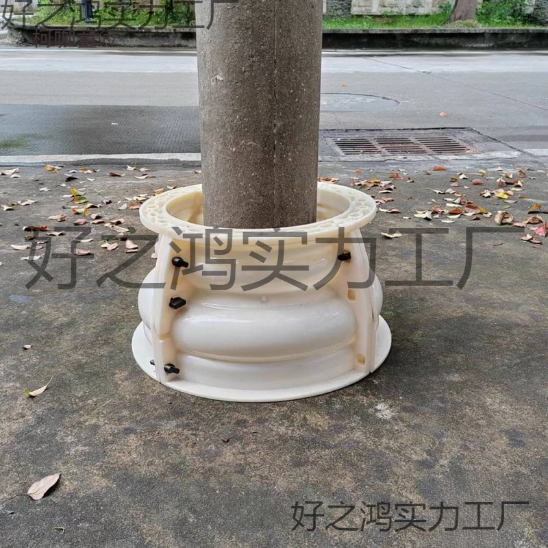 罗马柱圆柱模具柱脚模型底座柱头水泥制品加厚塑料别墅建筑麦