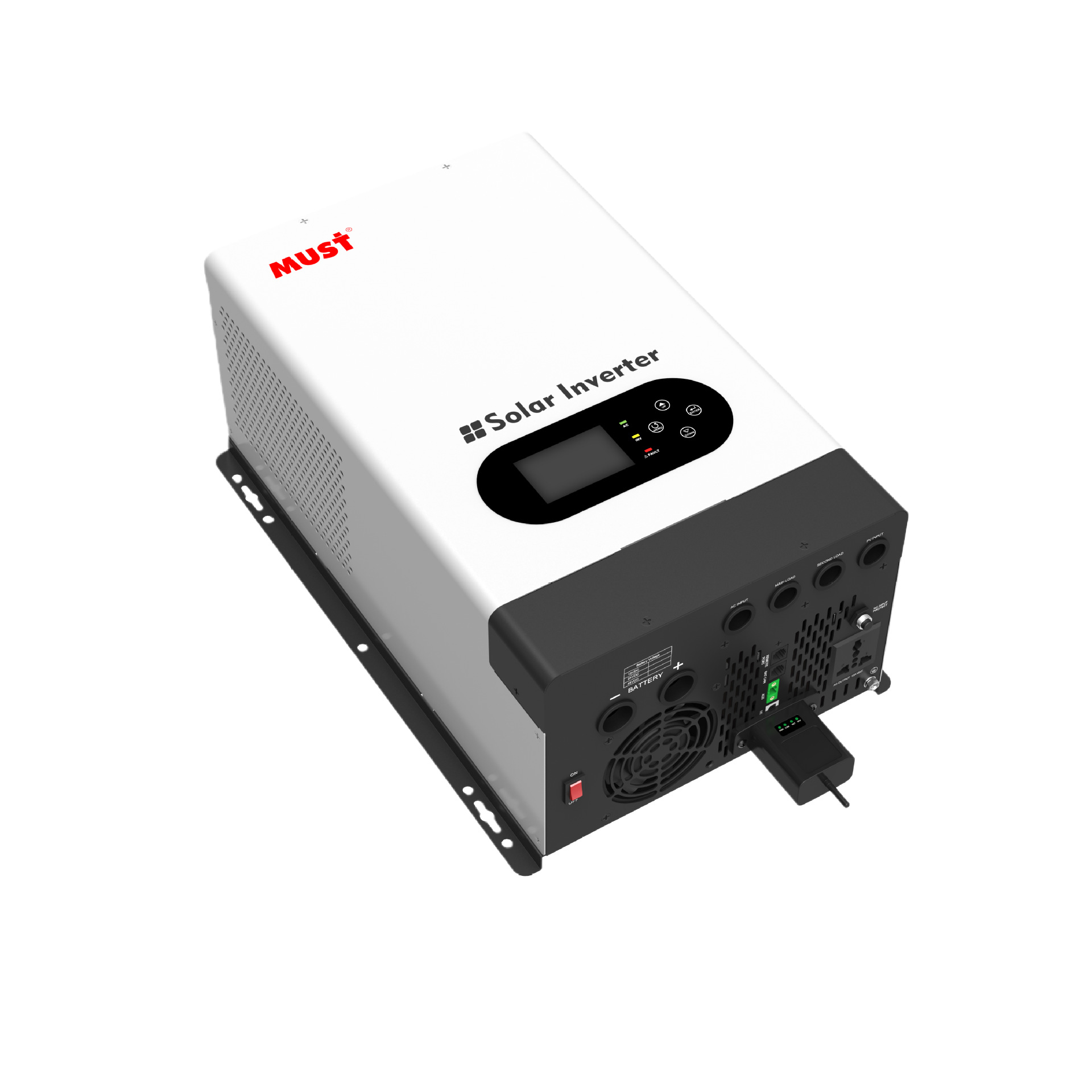 MUST Inverter solar fuera de la red 3KW DC24V generación de energía fotovoltaica doméstica estándar 110V certificación CE image 2