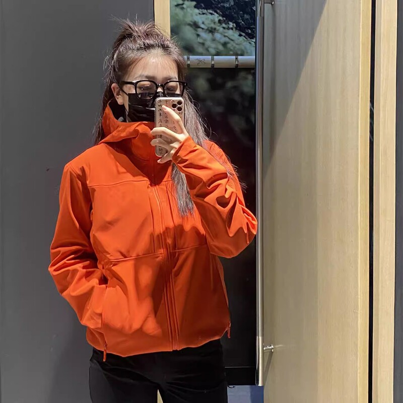 Gamma Gm Mx Hooded Softshell Jacket Spring and Autumn Windproof Lightweight Waterproof Outdoor Hiking and Mountaineering Jacket