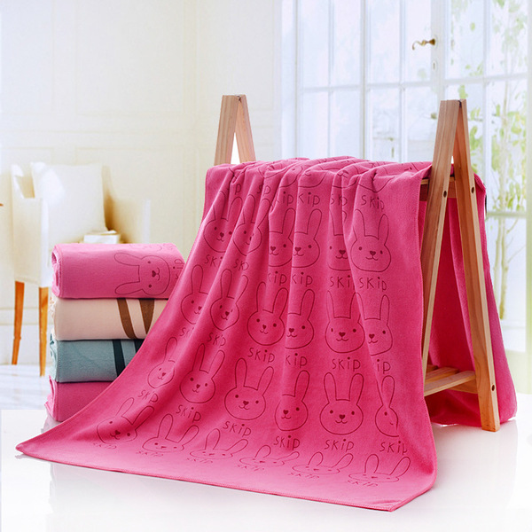 quick dry children's cartoon beach bath towel for swimming