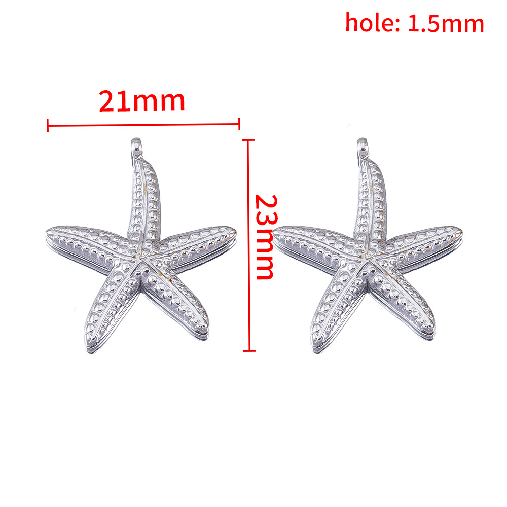 Steel color-Large starfish