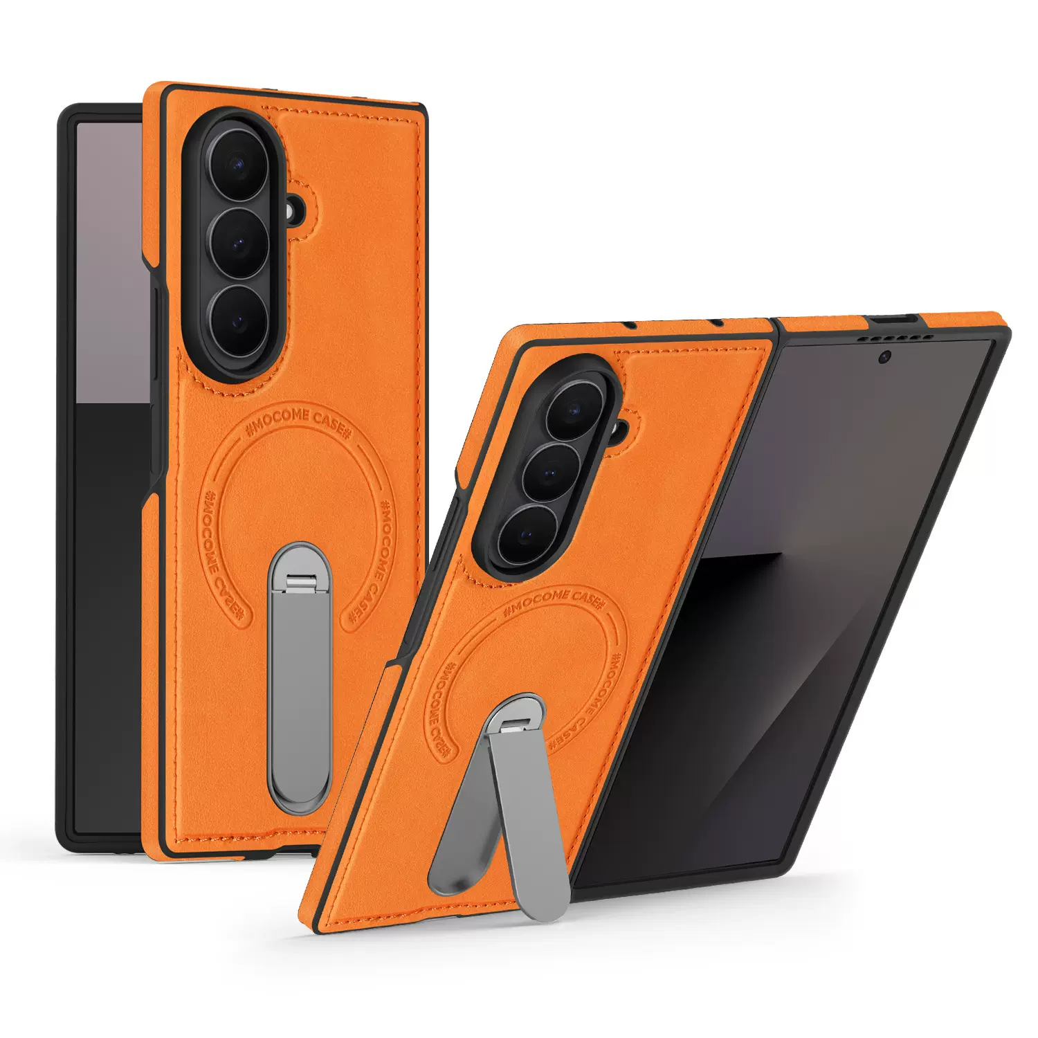 铠盾 360° 旋转支架手机壳适用三星 Z Fold7 折叠屏防摔壳ZFOLD6