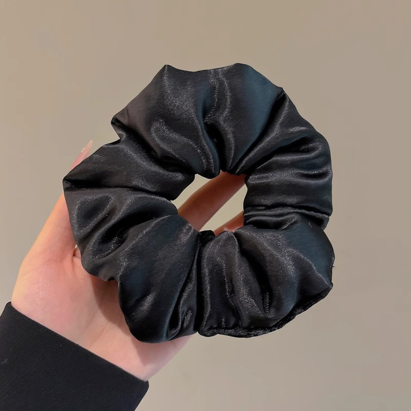 Anillo de cabello perezoso coreano cuerda de cabeza intestino grande niñas de alto nivel de la sensación de cabello de alta elasticidad correa de cabello de cabello super grande