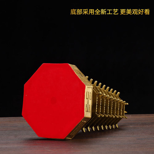 Brass Bagua Wenchang Tower Ornaments 9 Nine-story Wenchang Tower Office Desk Ornaments Decoration Craftsmanufacturer Wholesale