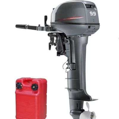 Manual water-cooled two-stroke 9.9HP Motorcycle engine and accessories