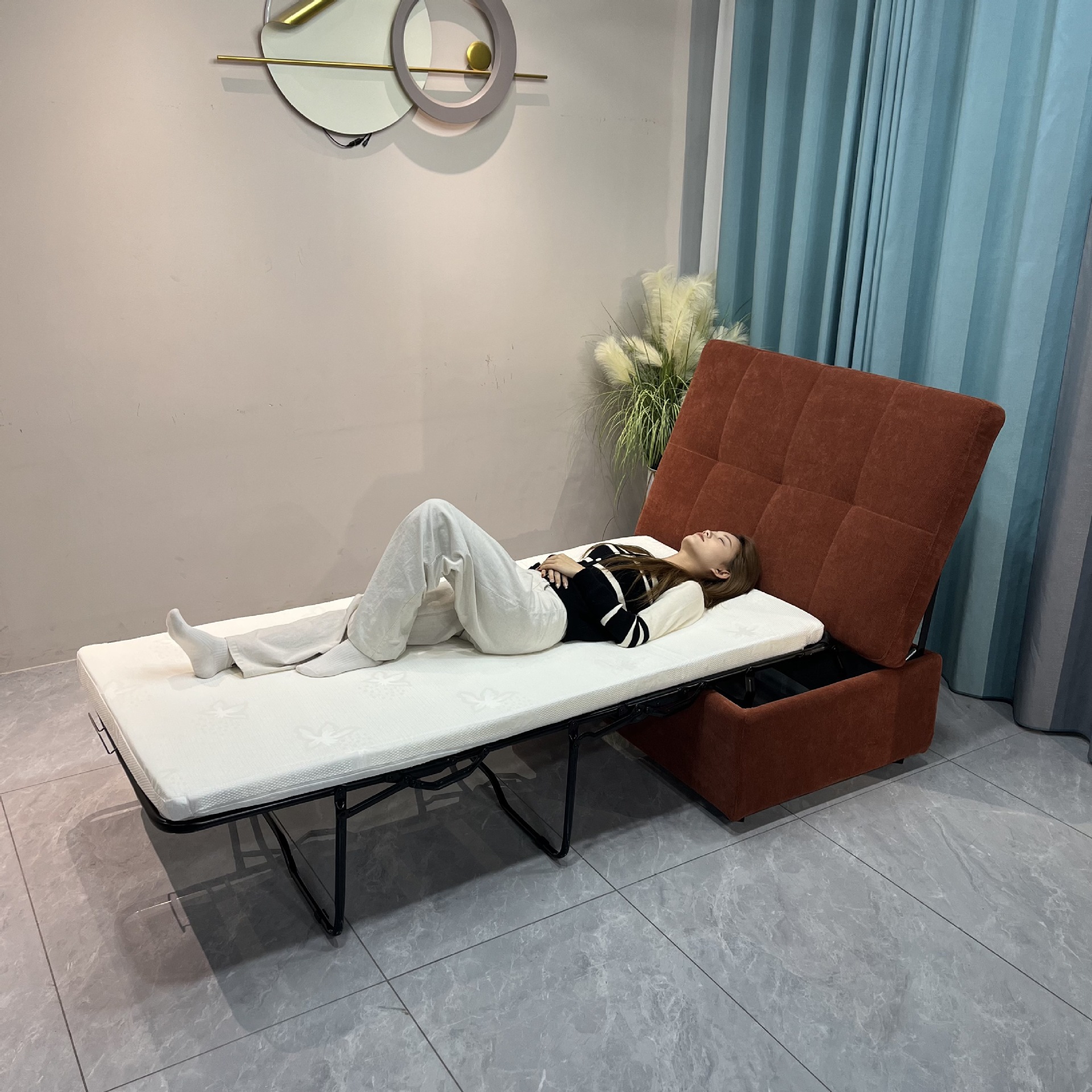 多功能沙发床两用可折叠酒店客房公寓医院陪护床脚踏带床垫保姆床