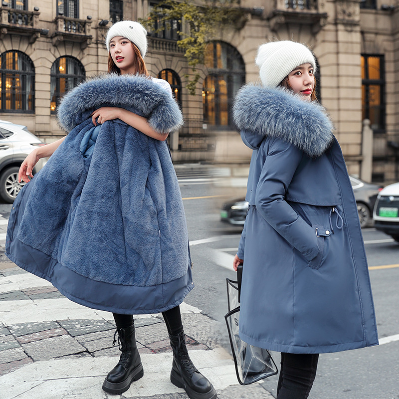 Winter Women's jacket parkas cotton coat women's mid-length…