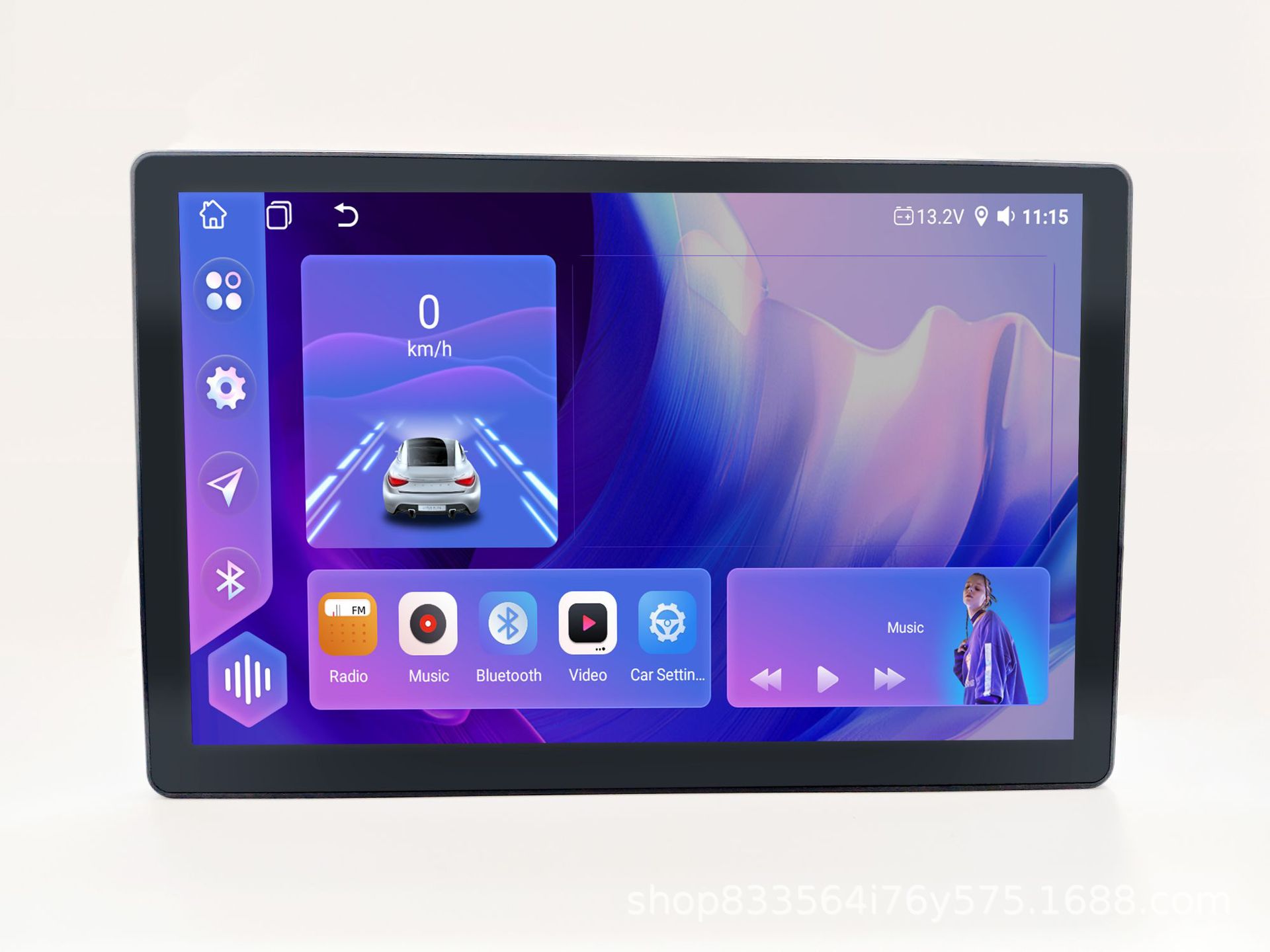11.5inch Android Car Radio Bluetooth Navigation Music Carplay & Android Auto