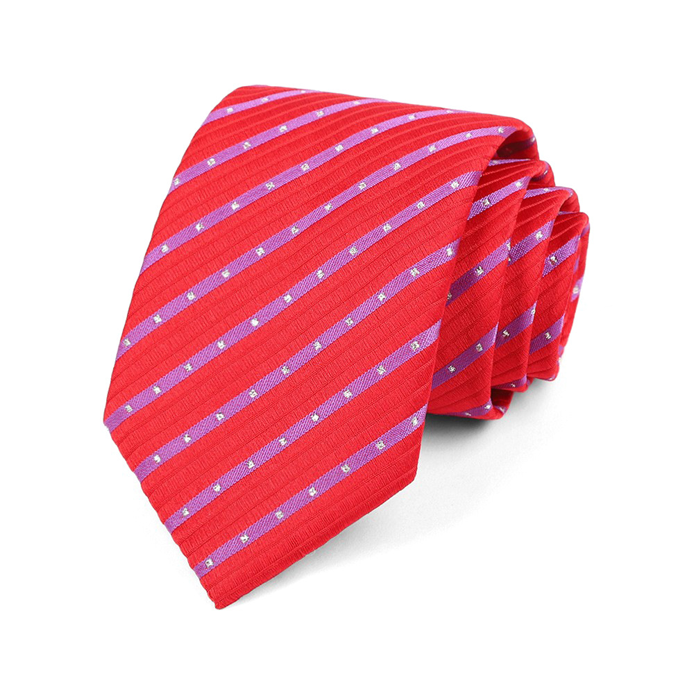 Corbata de hombre 8cm para hombre, bordado jacquard de alta calidad para hombre, corbata de negocios, corbata de seda de poliéster, fábrica al por mayor