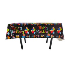 Party decoration party supplies tablecloth Insta style tablecloth waterproof oilproof birthday party balloon party tablecloth