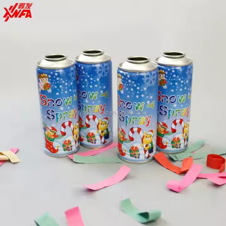 Aerosol de estaño personalizado 250ml spray de aerosol para el cabello spray de envasado de metal lata de estaño
