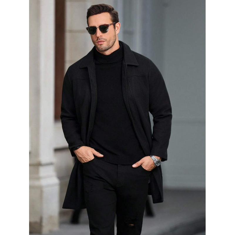 L 48026 Hombre delgado trench coat hombre delgado trench coat
