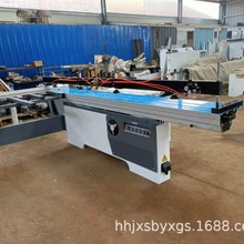 45度防火板精密裁板锯气缸压板密度橱柜门推台锯马氏数控合缝锯