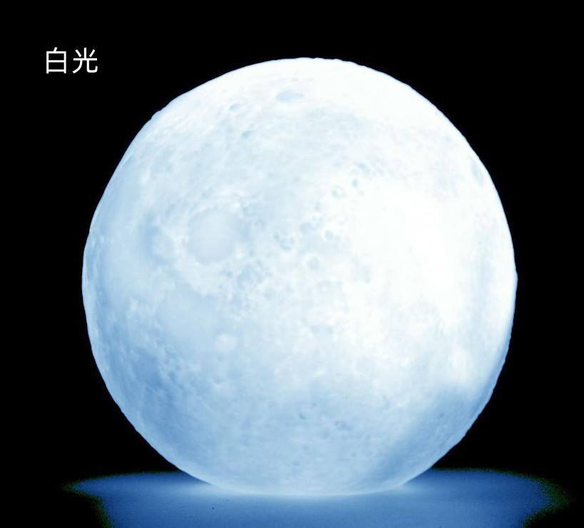 Fábrica al por mayor 3D Luna lámpara linterna cumpleaños Día de San Valentín regalo LED Lámpara decorativa Luna luz de la noche